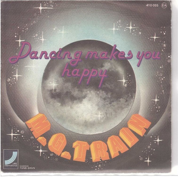 Dischi in vinile: M. G. Train  --  Dancing makes you happy   Single7 – Usato da Oberwil (Dägerlen) venduto da thespecials