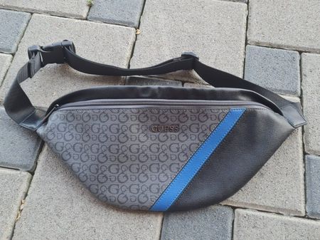 Bauchtasche / Guess / Herren / Grau-Schwarz / neuwertig