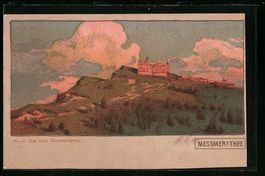 Rigi Kulm, Bergpanorama mit Sonnenaufgan