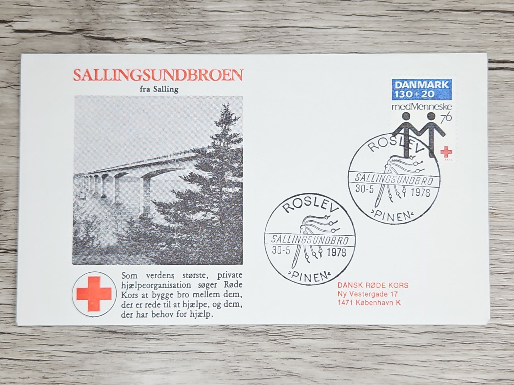 Tutti i francobolli: CL05 Enveloppe + Timbre Danmark 1978 – Usato da Cousset venduto da Patrick_Collections