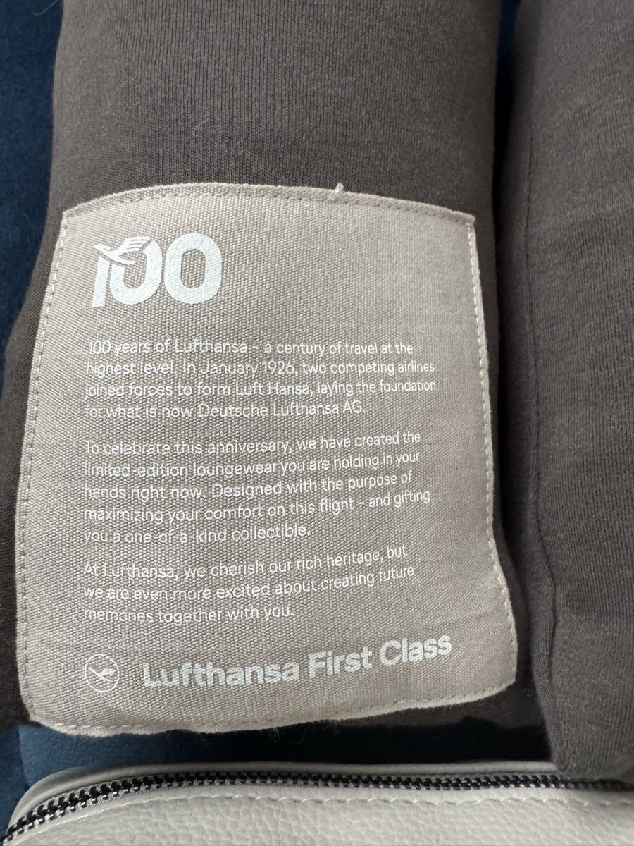 Pigiami: Lufthansa First Class Lounge Wear Set Neu Gr. M – Nuovo (secondo la descrizione) da Zürich venduto da Orionos 4
