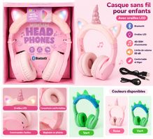 🎧 Casque Bluetooth sans fil pour enfants