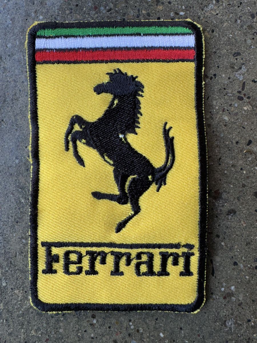 Ferrari Toppe: Ferrari Aufnäher patch – Nuovo (secondo la descrizione) da Reinach AG venduto da rares75