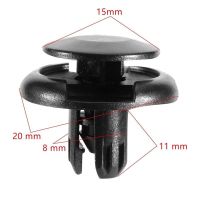 10 Stück Universal PVC  Karosserie Clips