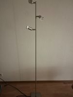 Stehlampe Metall mit drei Spots