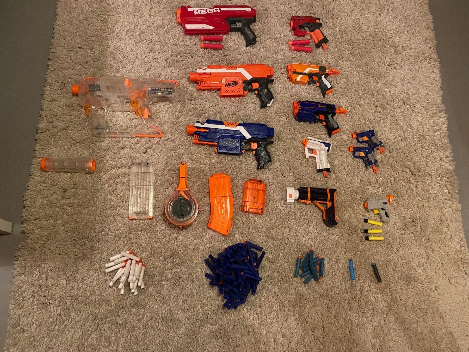 Nerf Giocattoli: Diverse NERF Pistolen – Usato da Affoltern am Albis venduto da Greni100