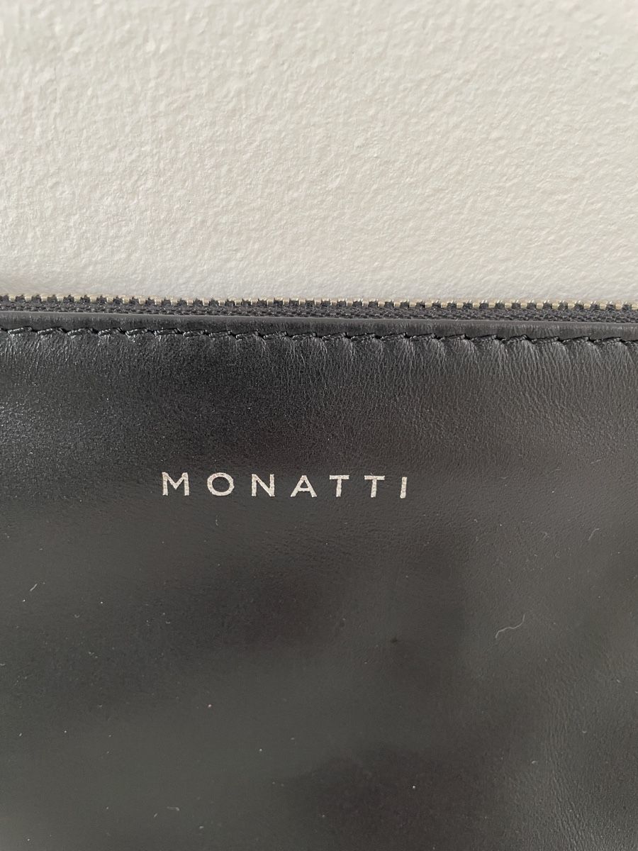 Borse da donna: Monatti Handtasche, schwarz – Usato da Mauren venduto da acht33null 1