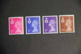 Grossbritannien 1971 - Nordirland Regionalmarken**