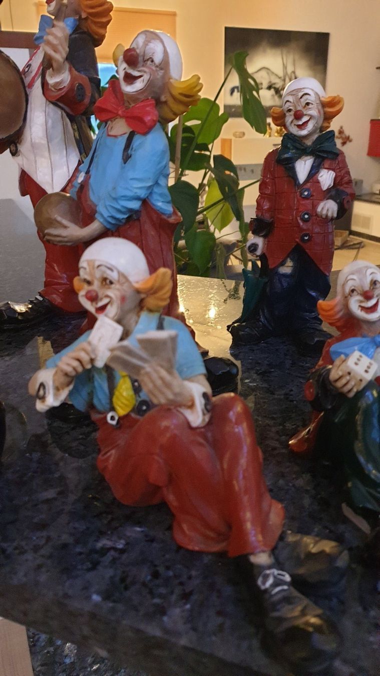 Statuette: Schöne grosse Sammlung Clowns 14 St. – Usato da Itingen venduto da hoegger123 7
