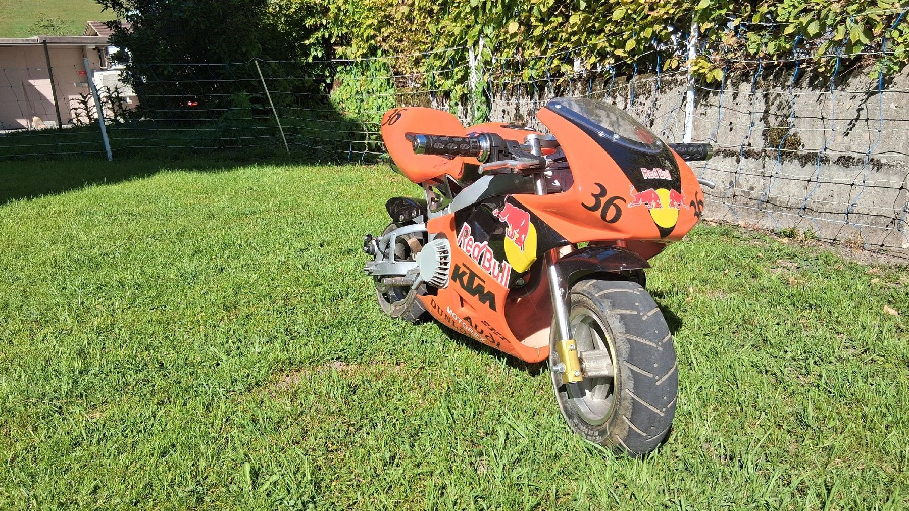KTM Mini Bike: Pocket Bike KTM Design – Usato da Wolfenschiessen venduto da Twostrokegarage 2