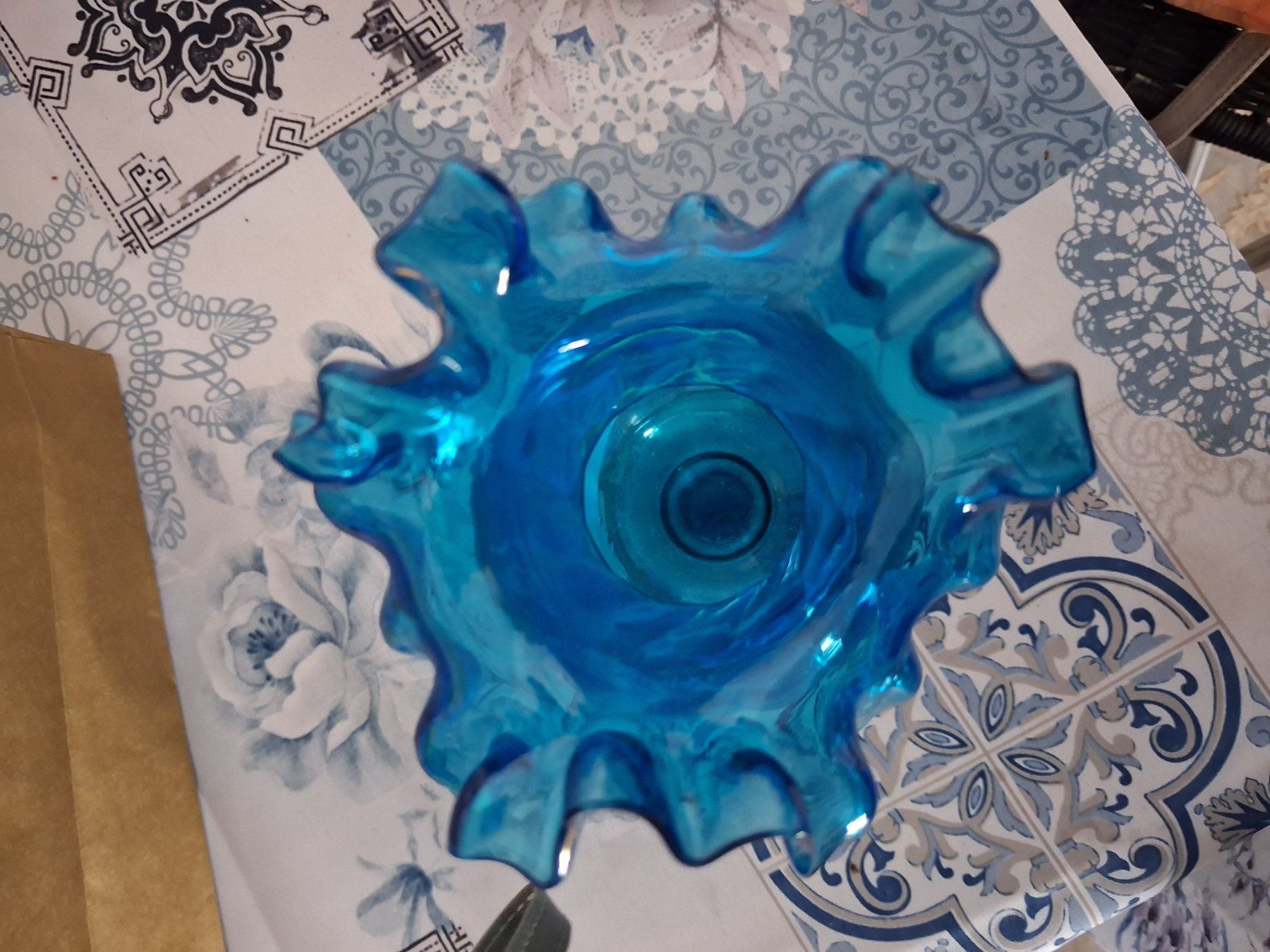 Vasen & Gefässe: Mary Gregory Vase – Gebraucht aus Thun von gabiname 5