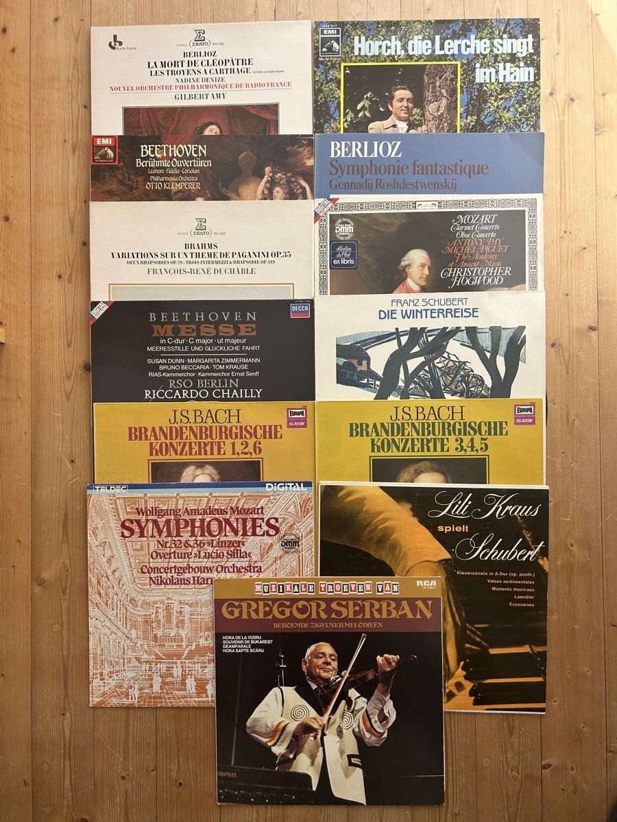 Dischi in vinile: Plattensammlung - 13 x Klassik – Usato da Himmelried venduto da rasmus67