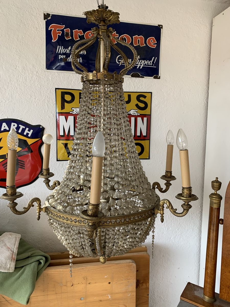 Lampen: Antiker Leuchter – Gebraucht aus Oberuzwil von Baer113