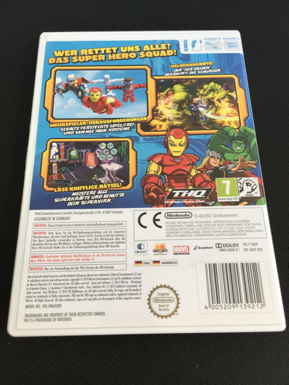 Nintendo Spiele: Marvel Super Hero Squad - Nintendo Wii – Gebraucht aus St.Gallen von Punktchen01 1