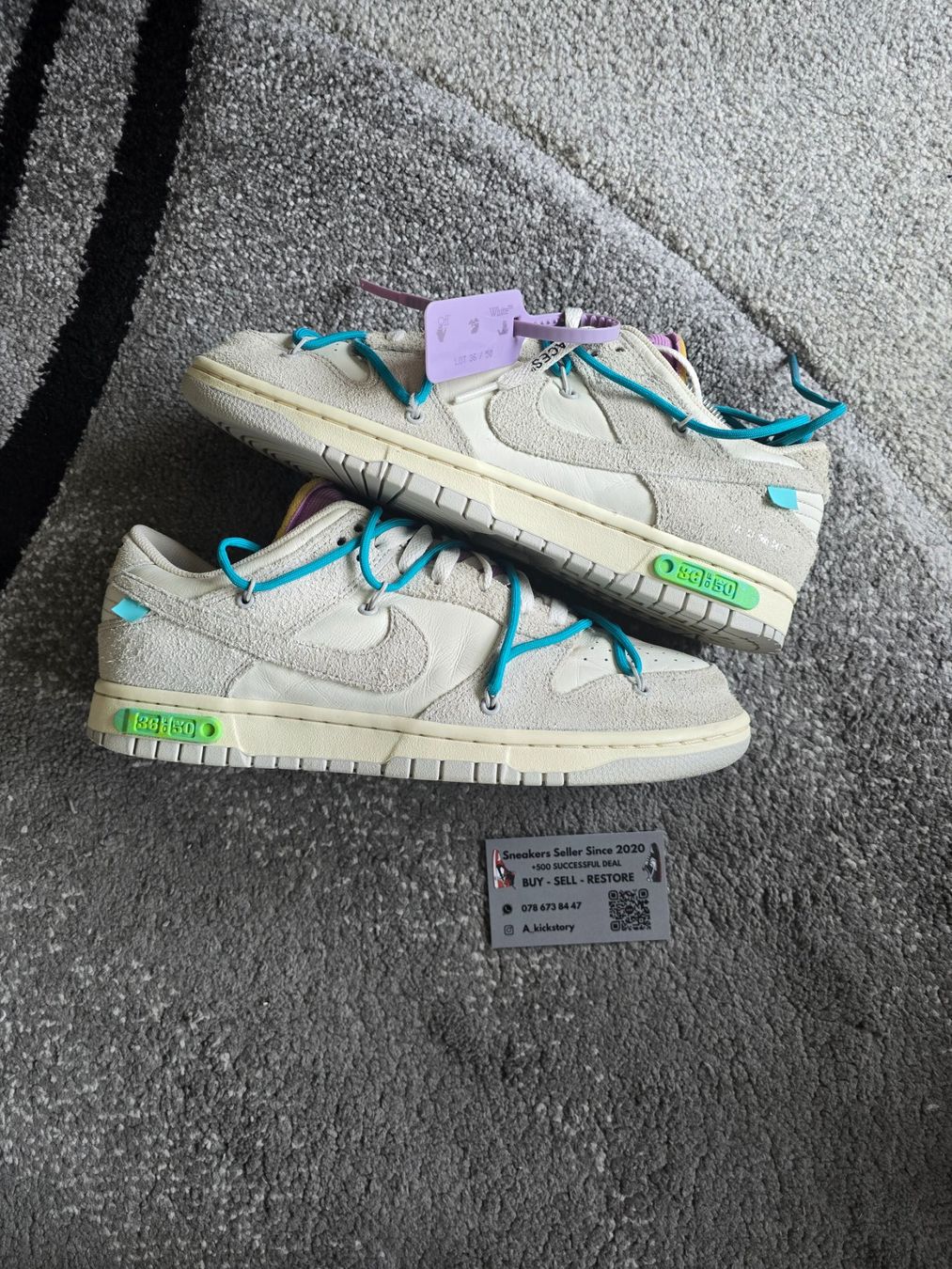 Herrenschuhe: Dunk off white Lot 36 – Gebraucht aus Bôle von A_Kickstory 5