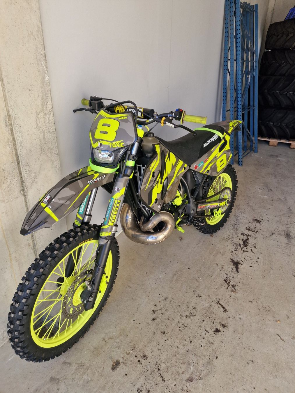KTM Enduro: Top KTM EGS 250 2-Takt – Usato da Leukerbad venduto da Toxic8Ball
