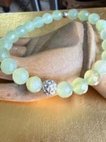 Mineralsteinarmband mit 925 Silber