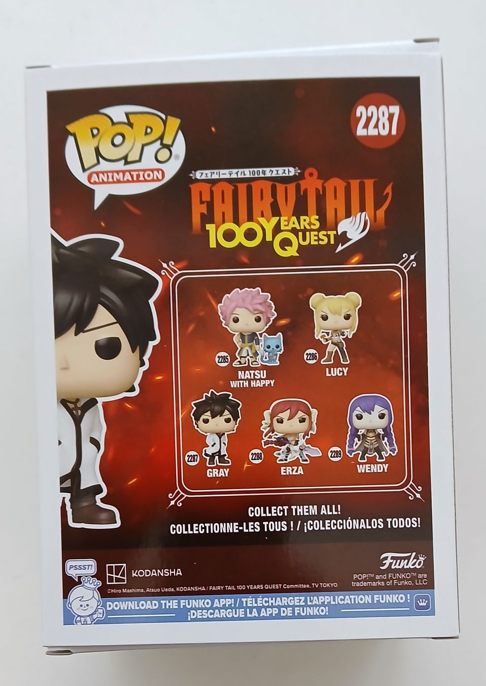Funko Statuette: Funko Pop Fairy Tail Gray – Nuovo e nell'imballaggio originale da Le Sentier venduto da Funko-Pop-1979 2