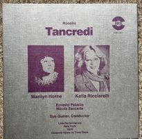 Rossini -  Tancredi  Ricciarelli Queler 3 LP Box ♪
