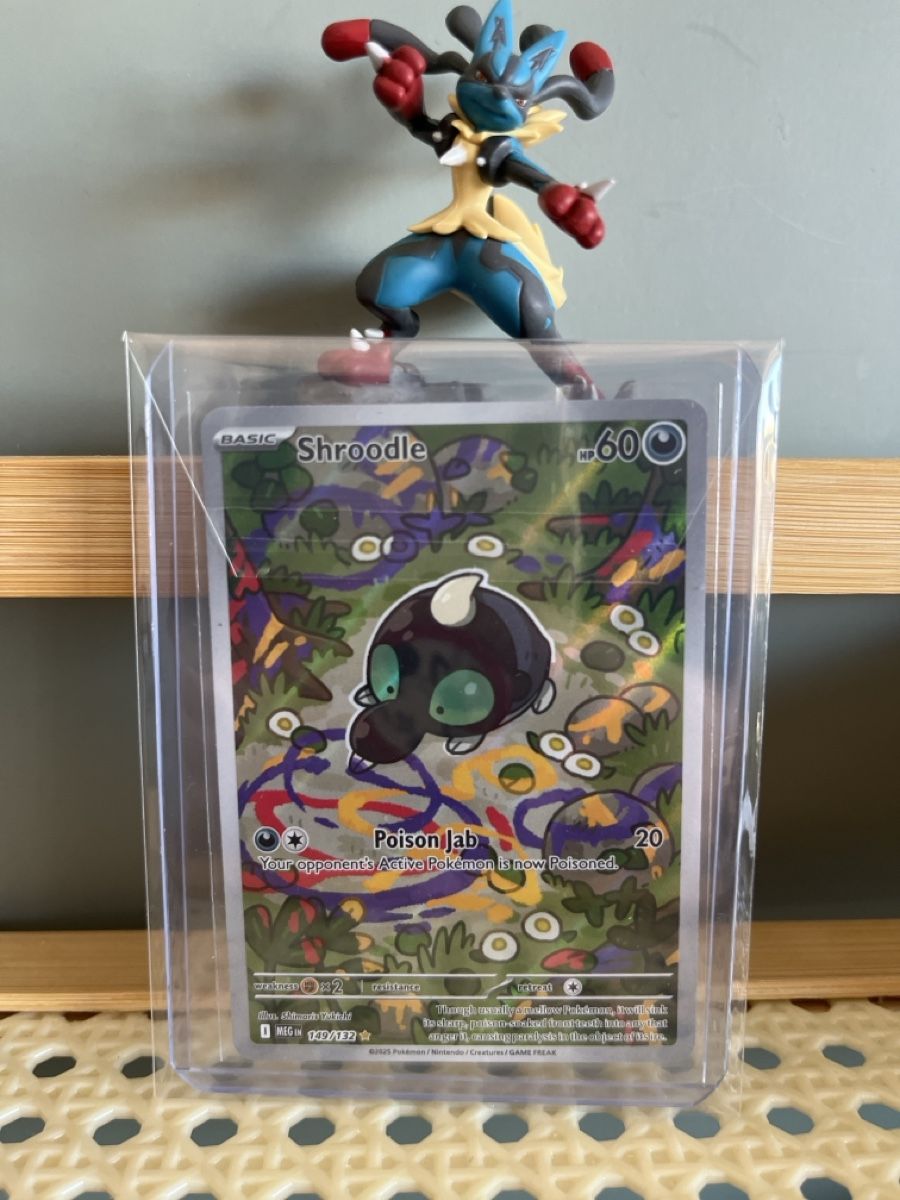 Pokémon Sammelbilder & Trading cards: Shroodle 149/132 Mega Evolution Illustration Rare  English  – Gebraucht aus Au ZH von curio.concept