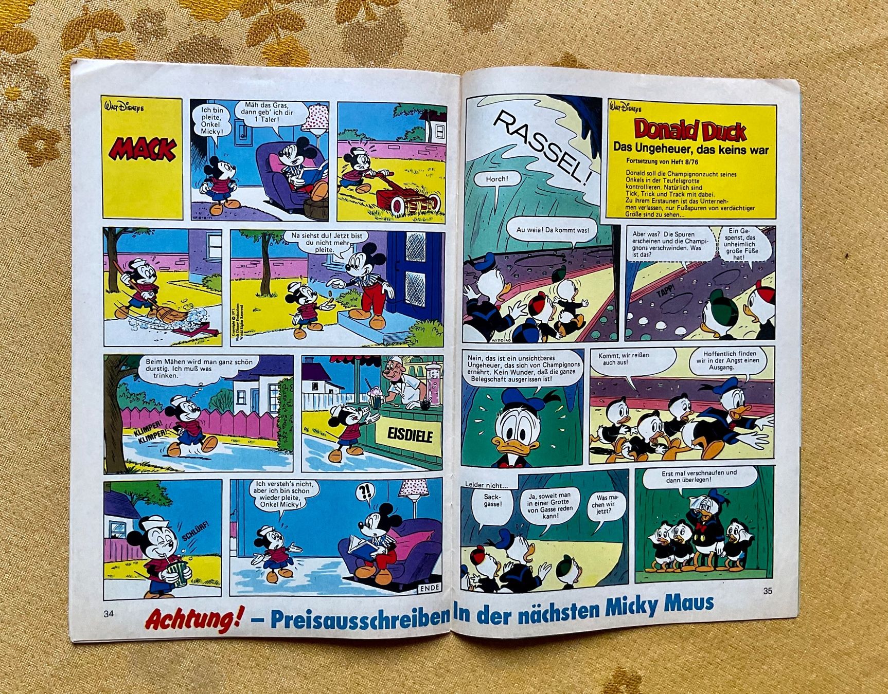 Fumetti: Micky Maus Heft Nr 9 von 1976 – Usato da Endingen venduto da nathan05 6