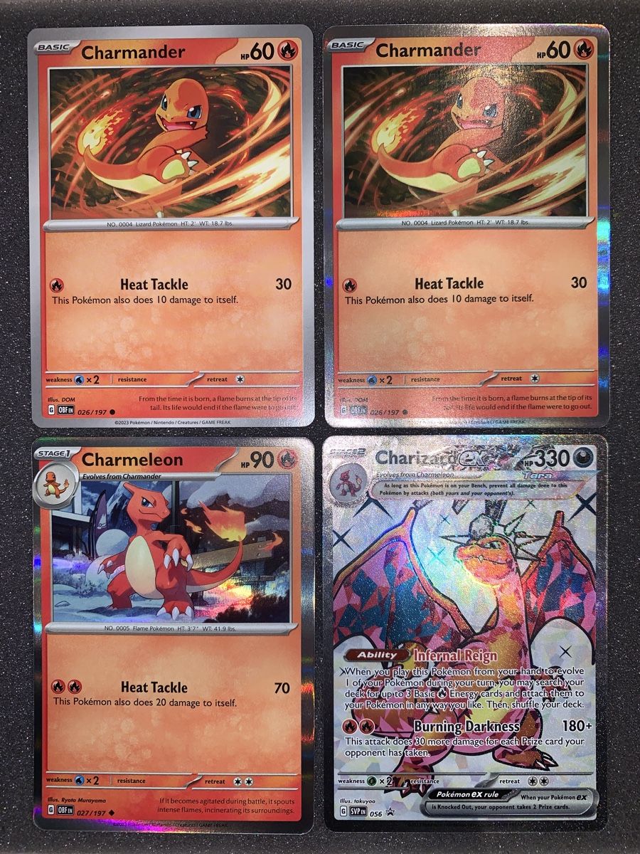 Pokémon Sammelbilder & Trading cards: Ab 1.- Charizard ex 056 – Gebraucht aus Bironico von ars_z6lb