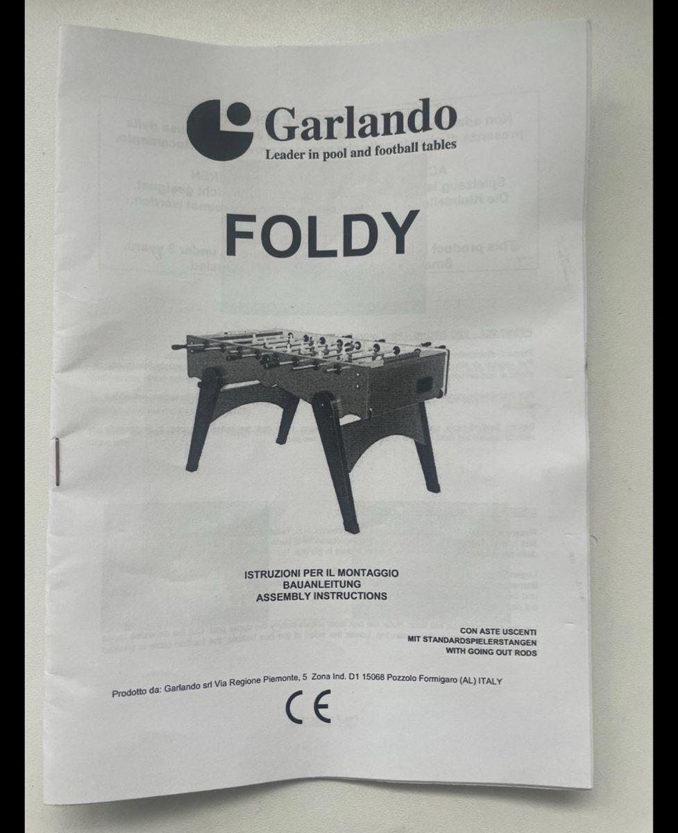Garlando Spiele: Töggelikasten eVolution Garlando – Neu (gemäss Beschreibung) aus Rothrist von gio_t89b 5