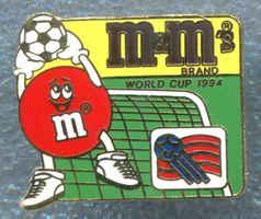 m & m's  WORLD CUP 1994