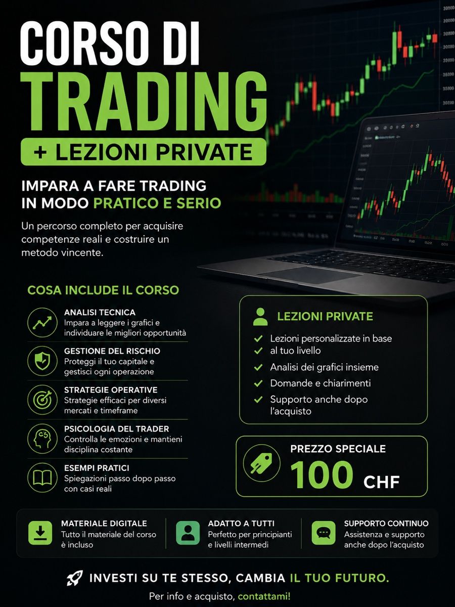 Autres articles bureau & commerces: Corso Trading + Lezioni Private – Neuf avec emballage d'origine à Mesocco par chr_9plc