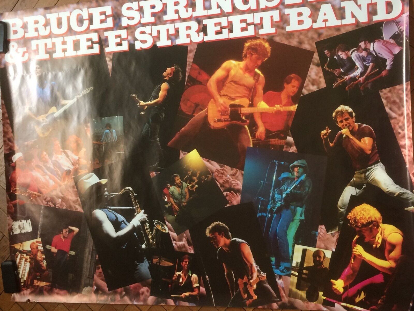 Foto & Immagini: BRUCE SPRINGSTEEN large promo poster LIVE 1975 -85 Collage – Usato da Vezia venduto da Aquarius_Age 1