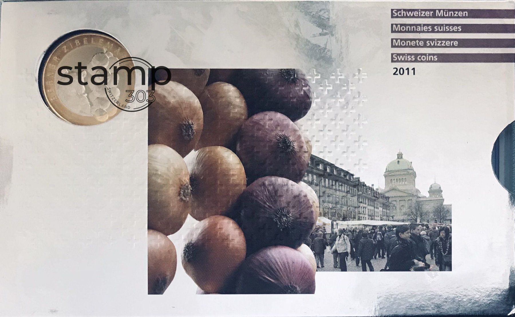 Alle Münzen: Schweizer Münzsatz 2011 poliert – Neu und originalverpackt aus Eggersriet von stamp303