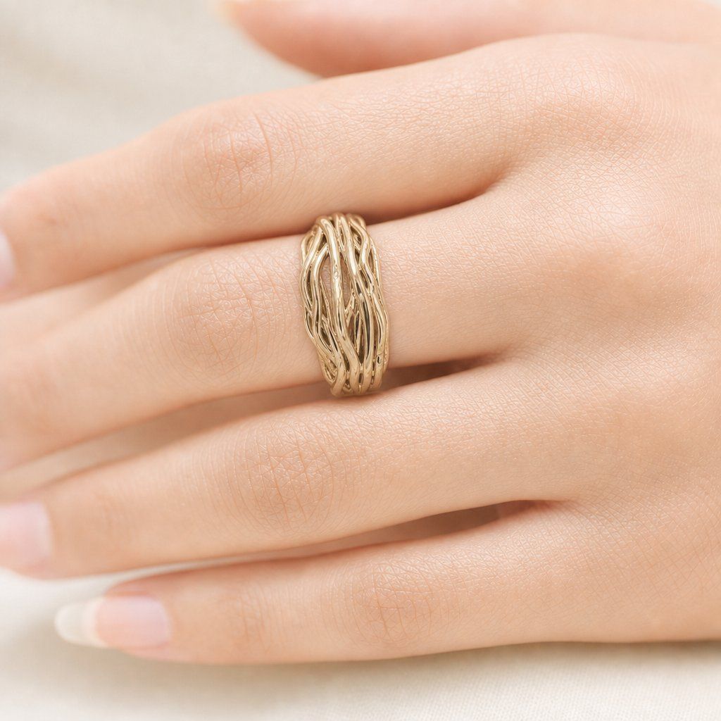 Olga Ribler Anelli: Spaghetti Silber Ring 925 Grösse 56 – Nuovo (secondo la descrizione) da Luzern venduto da Schmuckoutlet 8