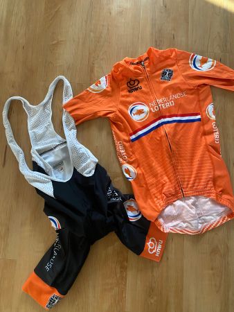 Holland niederlande bioracer velotrikot hose set profi
