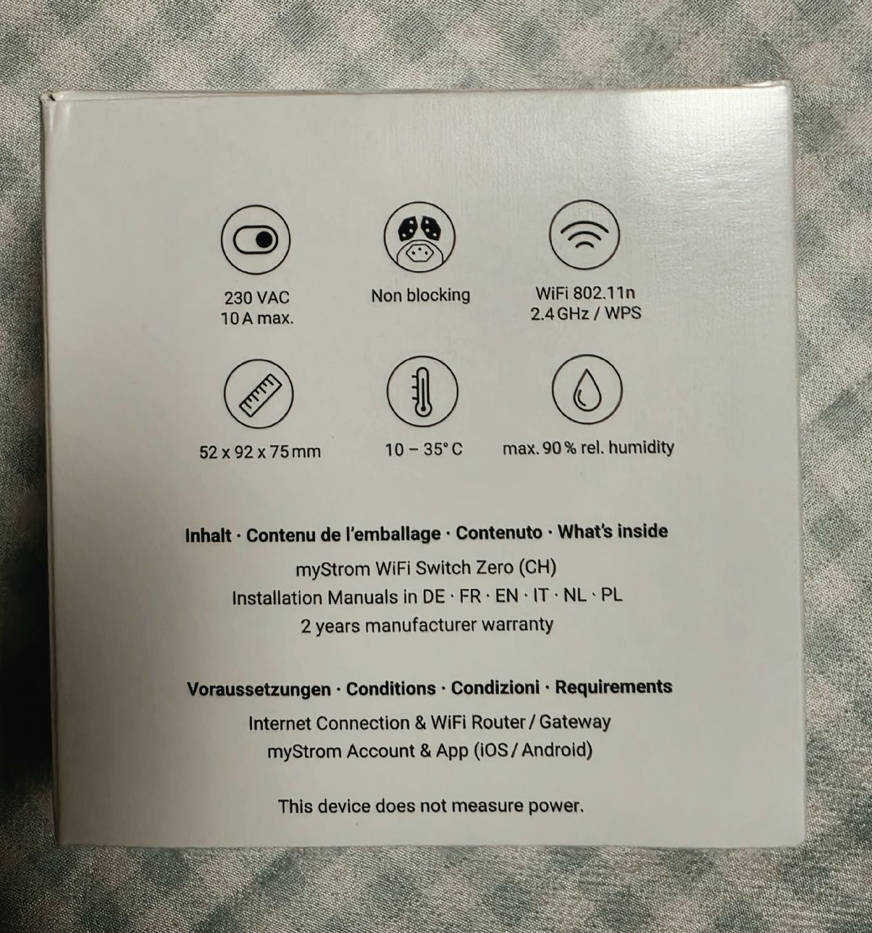 myStrom Spine: myStrom WiFi Switch Zero Smart Home Steckdose NEU – Nuovo (secondo la descrizione) da Kaltacker venduto da bakabe 4