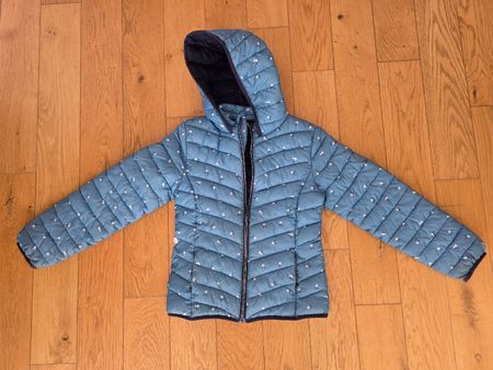 Okaidi Steppjacke mit Kapuze, Grösse 152, guter Zustand