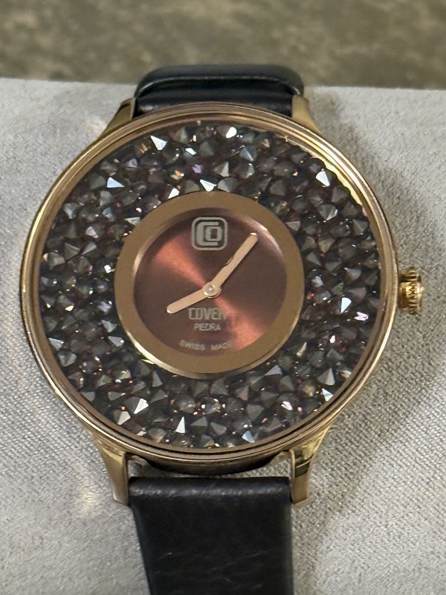 Orologi: Coverswiss Damenuhr, Lederarmband – Usato da Brüttisellen venduto da BlackPearl18