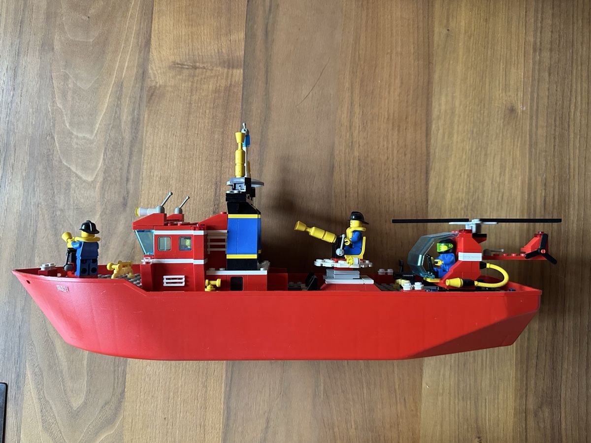Lego Baukästen: Lego Feuerwehrboot 4031 Feuerwehr Boot Schiff – Gebraucht aus Haegendorf von Chruege 1