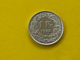1 Fr. 1952 Vorzügliche Qualität