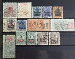 Deutsche Militärverw. in RUMÄNIEN 1918: Gestempeltes Lot