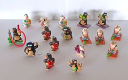 11 KINDER SURPRISE Mission Maulwurf-Figuren & 6 Doppelte