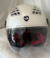Motorradhelm HELMO MILANO Weiss Grösse M