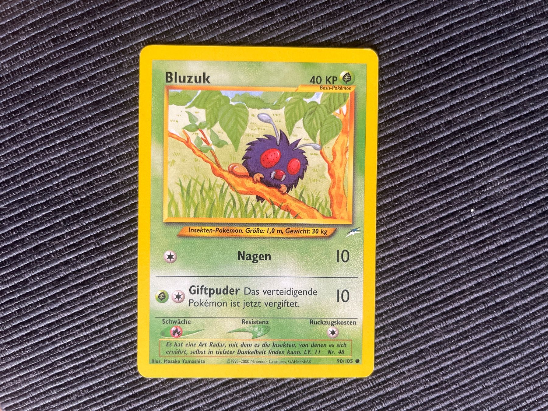Pokémon Carte collezionabili: Pokemon Bluzuk Neo Destiny – Usato da Wabern venduto da Collectfun