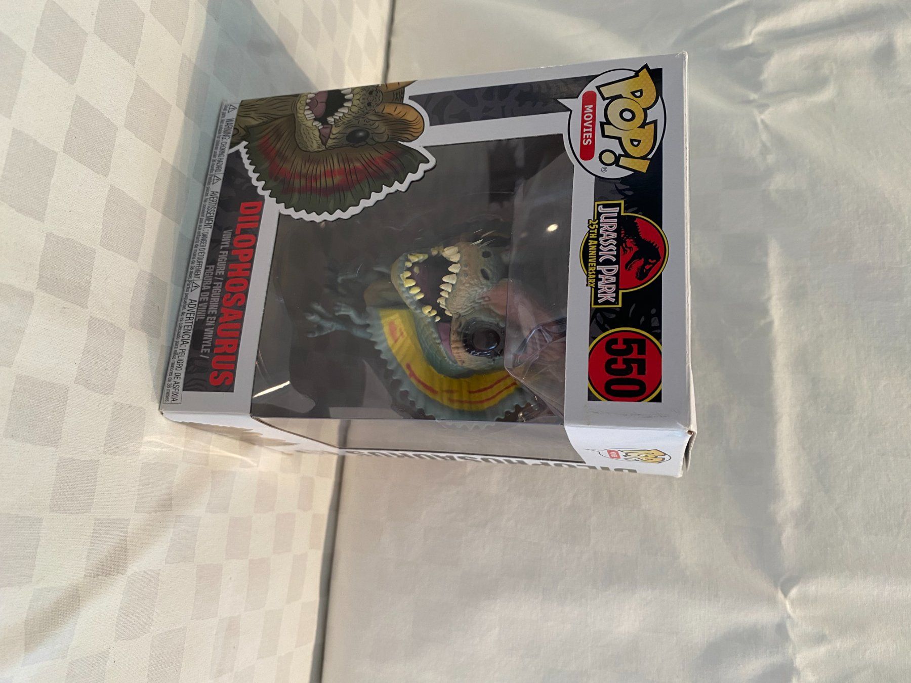 Funko Statuette: Funko Pop 550 Jurassic Park Dilophosaurus – Nuovo (secondo la descrizione) da Sursee venduto da mar_5bfv
