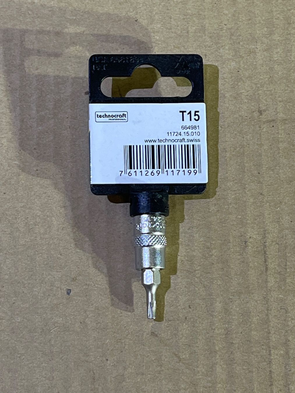 Technocraft Tutti gli attrezzi: Technocraft Stecknuss 1/4" T15 – Nuovo e nell'imballaggio originale da Tann venduto da Mad_less 1