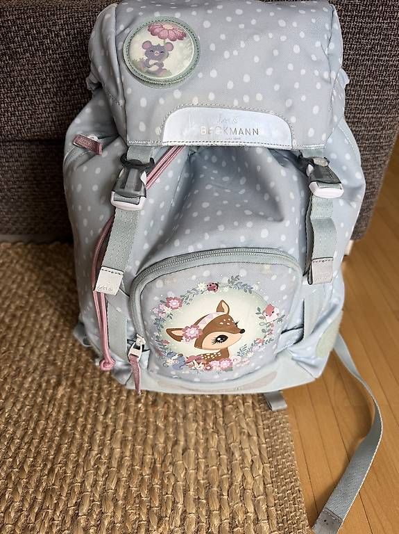 Kindertaschen: Schultasche & Etui Beckmann Forest Deer Dusty Mint – Gebraucht aus Alpnach Dorf von imf_qx9f 1