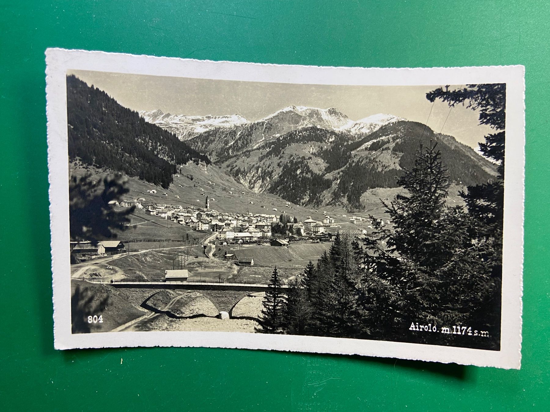 Ansichtskarten: Airolo – Gebraucht aus Steg VS von _vinci_