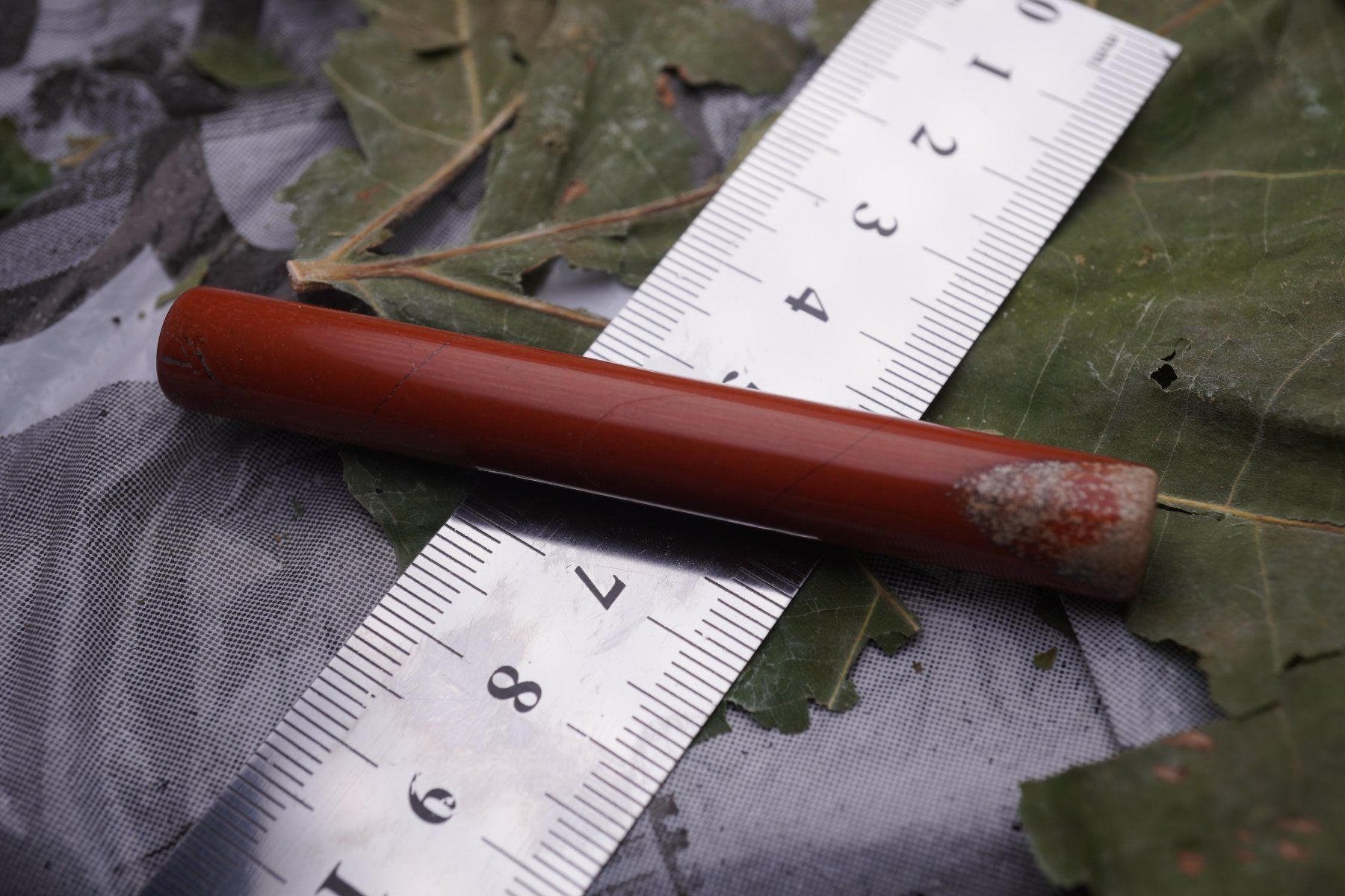 Minerali & Pietre curative: Jaspis Rot    Stab   -Lot- Adlun- – Nuovo e nell'imballaggio originale da Eschenbach SG venduto da topstone 1