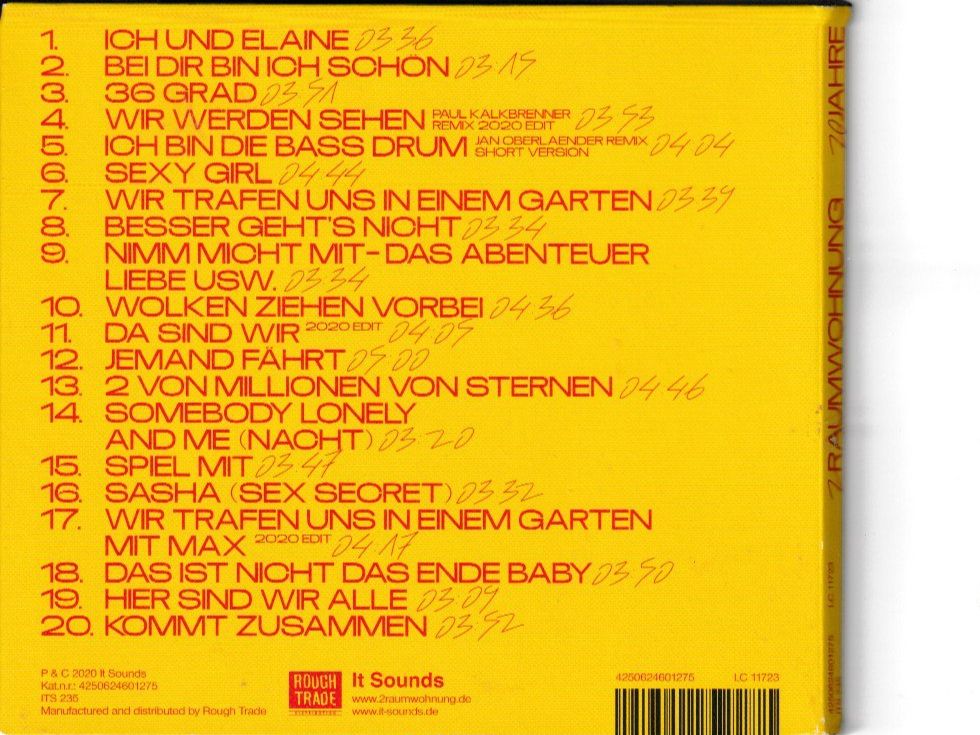 CD: 2Raumwohnung - 20 Jahre – Nuovo (secondo la descrizione) da Chur venduto da zowie72 1