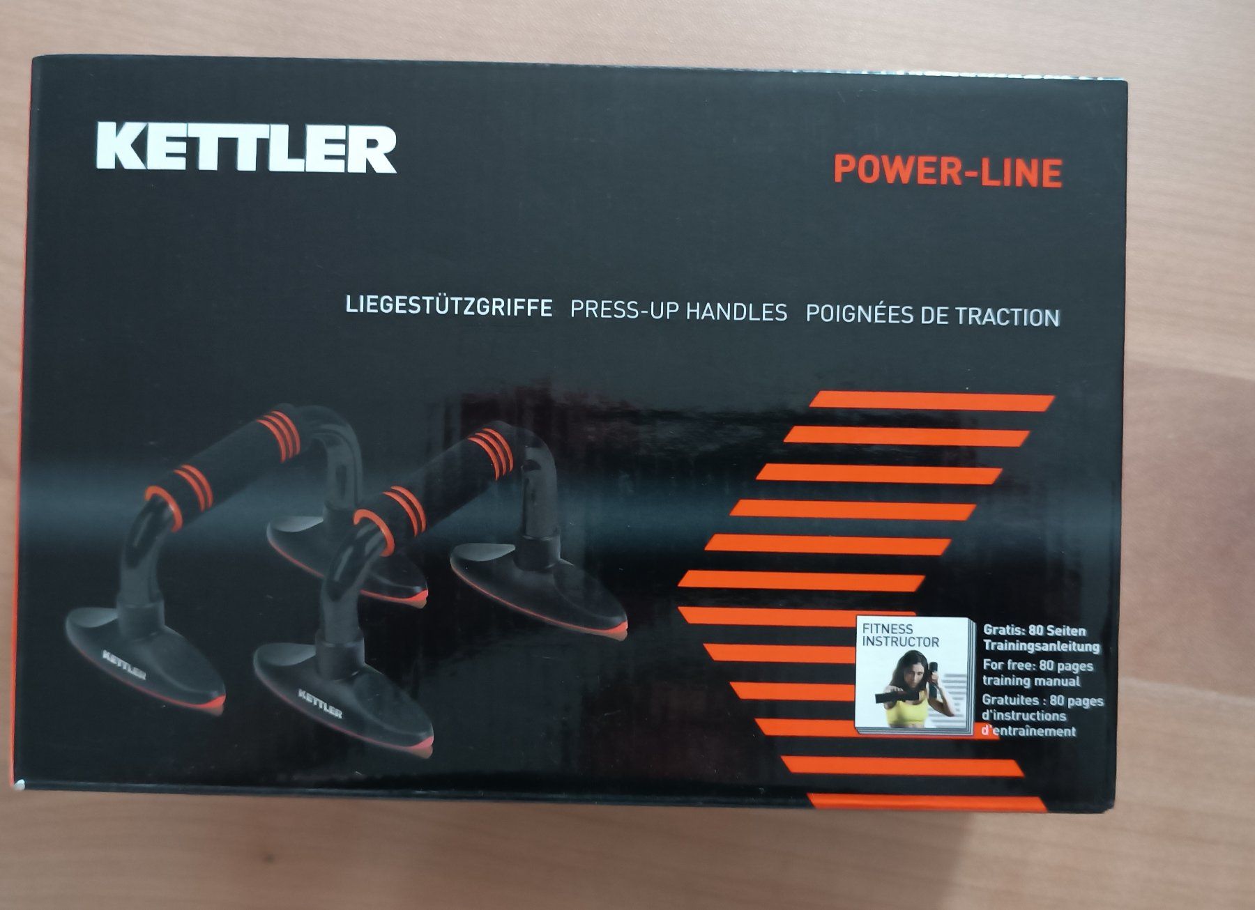 Kettler Hometrainer: Kettler Power-Line Liegestützgriffe – Gebraucht aus Läufelfingen von papagena02