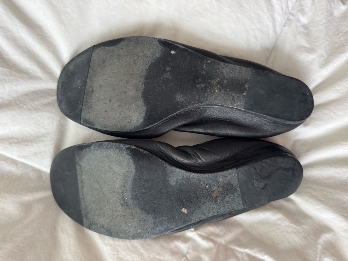 Lanvin Scarpe da donna: Ballerines Lanvin en cuir noir - Taille 40-  Été chic – Usato da Genève venduto da lejardindesvetements 2